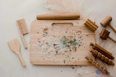 QToys Wooden Playdough Kit