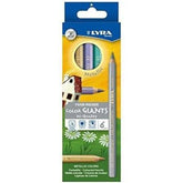 Lyra Colour Giants Lacquered 6 Metallic Pencils