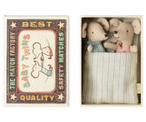 Maileg Twins Baby Mice in Matchbox