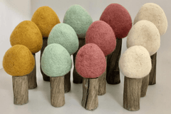 Papoose Toys - Earth Spring Trees (3 Piece Set)