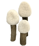 Papoose Toys - Earth Winter Trees (3 Piece Set)