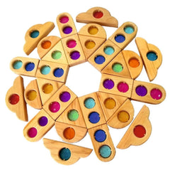 Bauspiel Window Shapes 36 Pieces