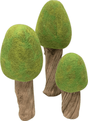 Papoose Toys Four Season Trees Set of 12