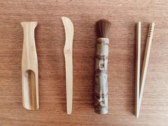 Explore Nook Natural Bamboo Fine Motor Tools Set