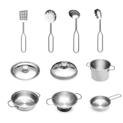 Toypark Little Foodie Deluxe Cookware Set – 10 Piece