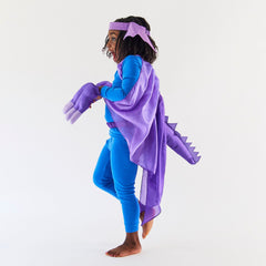 Sarah's Silks Purple Dinosaur Tail