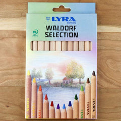 Lyra Super Ferby unlacquered Waldorf 12 assorted colours