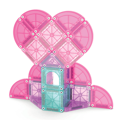 MAGNA‑TILES - microMAGS Heart to Heart Travel Set - 26 Piece