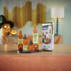 MAGNA-TILES - microMAGS - Spooky Travel Set - 24 Piece Set