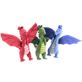 Papoose Toys Large Dragons 3pcs
