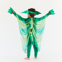 Sarah's Silks Green Dinosaur Tail