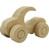 Freckled Frog Wooden Car with handle