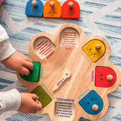 QToys Emotions Puzzle with Coping Strategies