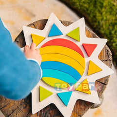 Freckled Frog Rainbow in the Sun Puzzle