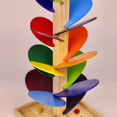 QToys Rainbow Marble Run