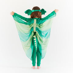 Sarah's Silks Green Dinosaur Wings