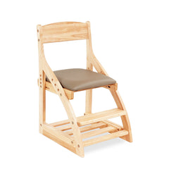 myduckling Montessori Kids Height Adjustable Dining Chair - Khaki