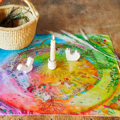 Sarah's Silks Around The Year On The Farm Playsilk - Mini