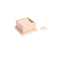 GAM Box With Cubes For Pink Tower