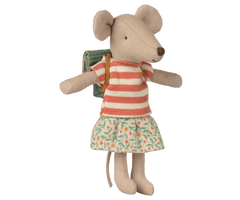 Maileg Tricycle Mouse Big Sister Green