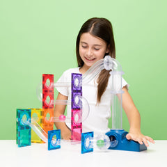 Connetix Tiles Ball Run Launcher Pack 47 Piece