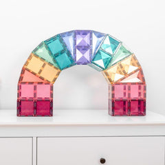 Connetix Tiles 122 Piece Pastel Creative Car Bundle
