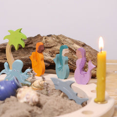 Grimm's Mermaid Candle Holder Decoration