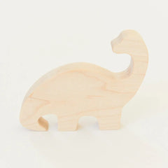 Sarah's Silks Wooden Animal Brachiosaurus (Maple)