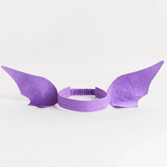 Sarah's Silks Ears Dinosaur Purple