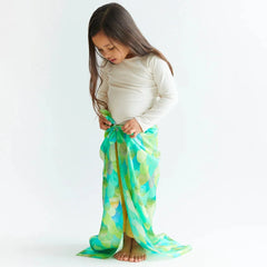 Sarah's Silks Playsilk Green Dinosaur