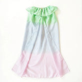 Sarah's Silks Robins Egg Blue Silk Cape