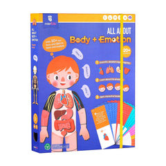 mierEdu All About - My Body + Emotion Encyclopedia Magnetic Puzzle