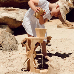 Explore Nook Wooden Water & Sand Wheel