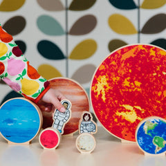 The Freckled Frog Travelling in Space
