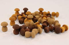 Grapat Mandala Brown Mushroom 36 Pieces