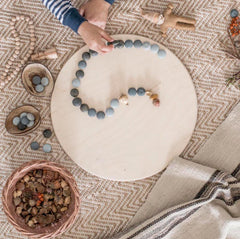 Grapat Mandala Grey Stones 36 Pieces