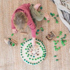 Grapat Mandala Green Trees 36 Pieces