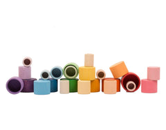 Grapat Nest Rainbow Bowls 24 Pieces