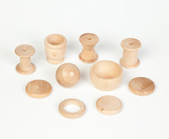 Grapat Treasure Basket with 10 Natural Elements
