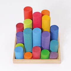 Grimm’s Rollers Large Building Set Rainbow