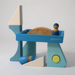 Grimm's Building Set Blue