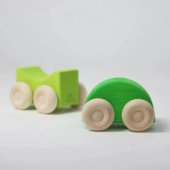 Grimm's Stacking Cars - Green