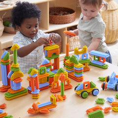 Guidecraft Snap and Stack Thistle Blocks Set - 220 pieces