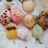 QToys DIY Wooden Eggs (set of 12)
