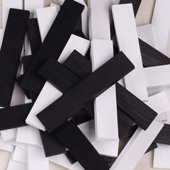 KAPLA Blocks Building Planks - 100 Black & White Set