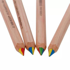 Lyra Pencils Color Giants 4-Color Hexagonal Box of 12