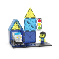 MAGNA-TILES - Police Patrol - 20 Piece