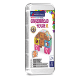 MAGNA-TILES - microMAGS - Gingerbread House Travel Set - 24 Piece Set