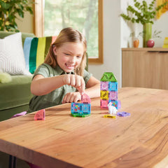 MAGNA-TILES - microMAGS Spring Garden Travel Set - 24 Piece