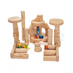 Magic Wood Ecoblocks - barkless 36